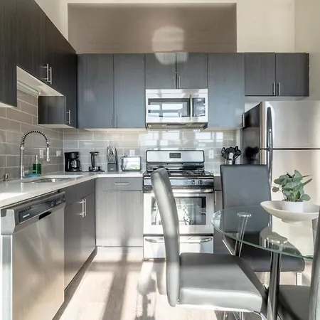Apartment Mccormick Place Beautiful 2br With Optional Parking Sleeps Up To 8 Near Soldier Field, Grant Park And Lakefront Trail *