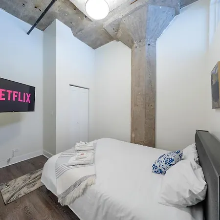 Apartment Mccormick Place 2br With Patio, Skyline View And Optional Parking Sleeps 6 Near Soldier Field And Grant Park Chicago