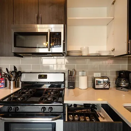 Mccormick Place 2br With Patio, Skyline View And Optional Parking Sleeps 6 Near Soldier Field And Grant Park Apartment *