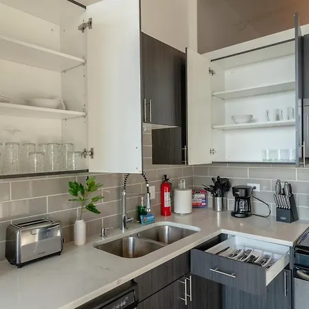Apartment 2br Perfect For Convention And Business Trips Near Mccormick Place, Arena, Soldier Field And Grant Park *