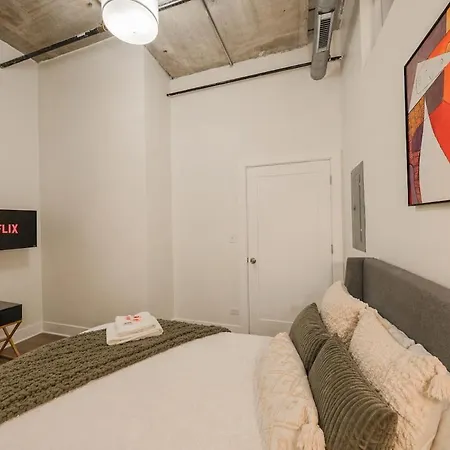 Spacious 2br On Michigan Ave With Private Patio, Optional Parking & Gym Near Mccormick Convention Center, Soldier Field And Grant Park Apartment *