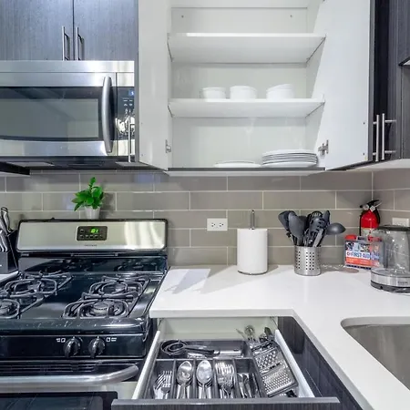Apartment Modern 3br South Loop Living Family Unit Near Adler Planetarium & Mccormick Convention Center Chicago