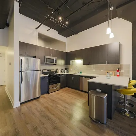 Apartment Chic Spacious 3br South Loop Near Mccormick Place, Roosevelt Cta & Shopping Area In