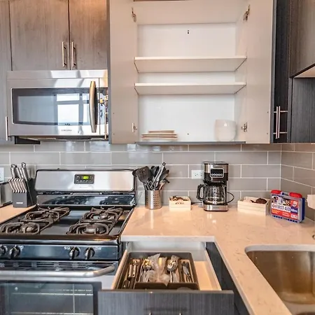 Apartment South Loop 3br Near Lakefront Trail, Field Museum & Adler Planetarium *