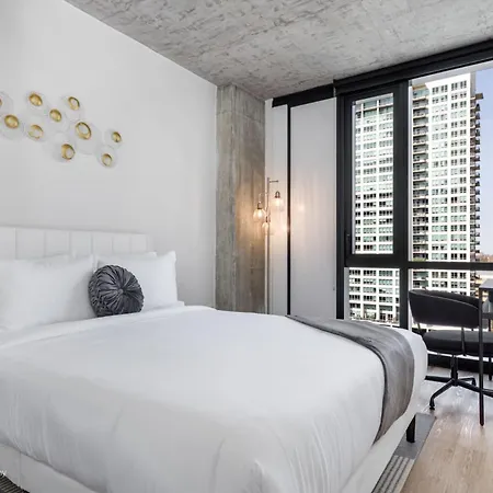 South Loop Rooftop With In And Out Parking 2 Apartment *
