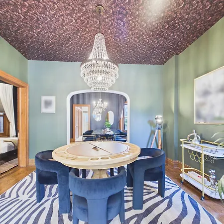 The Addison Art Deco Executive Retreat Garage Apartment