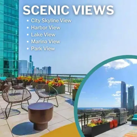 Cozy Downtown Mich Ave Gym And Rooftop #7 Chicago