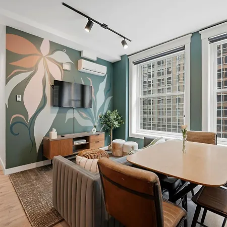 The Plymouth Chicago 4-Br Apartment In Printers Row - Free Parking, Gym & Rooftop 3*