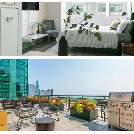 Mich Ave Downtown Penthouse - Rooftop Gym #8