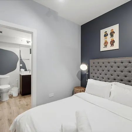 The Plymouth Chicago 4-Br Apartment In Printers Row - Free Parking, Gym & Rooftop 3* Chicago