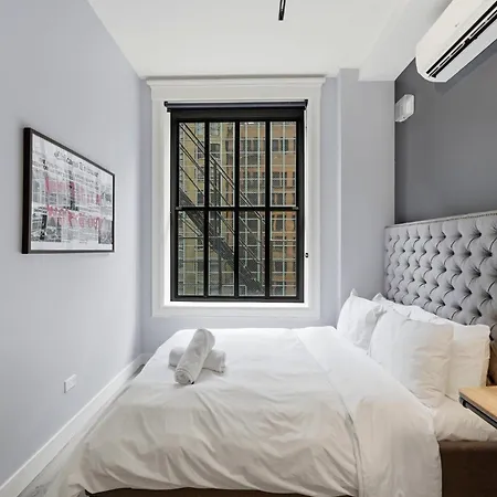 The Plymouth Chicago 4-Br Apartment In Printers Row - Free Parking, Gym & Rooftop 3* Chicago