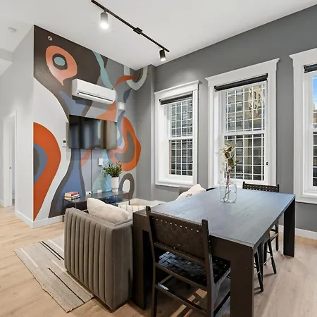 The Plymouth Chicago 4-Br Apartment In Printers Row - Free Parking, Gym & Rooftop Aparthotel 3*