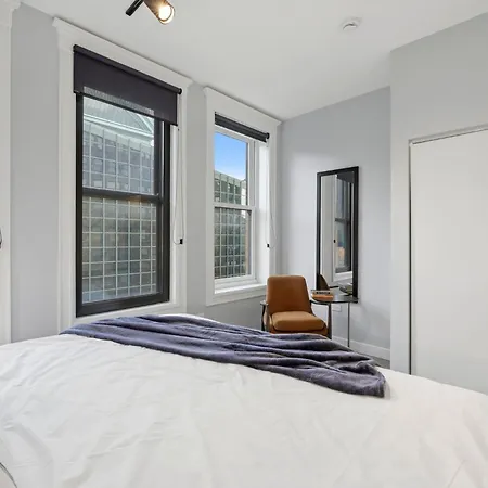 Aparthotel The Plymouth Chicago 4-Br Apartment In Printers Row - Free Parking, Gym & Rooftop 3*