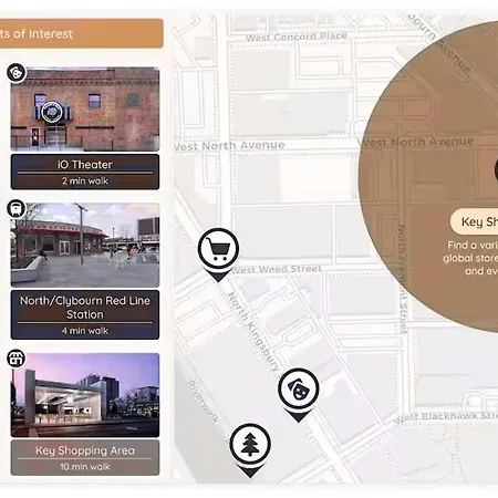 4br Modern Urban Escape Walk To Zoo Lakefront & Red Line