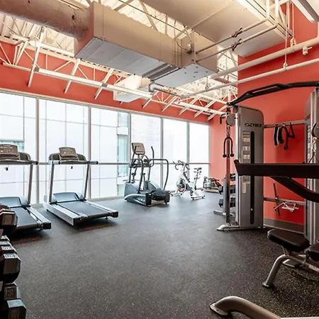 Downtown Mich Ave Gym Rooftop #10