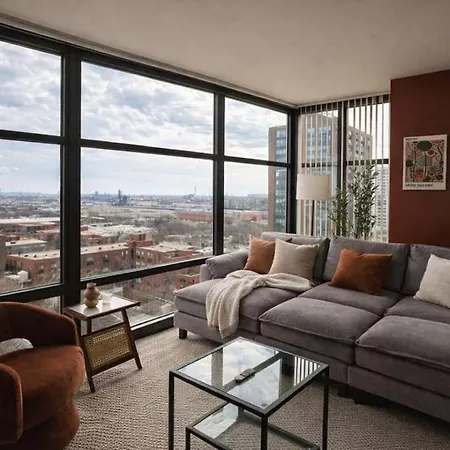 Grant Park 2br With Balcony Skyline View & Gym In Downtown Apartment *