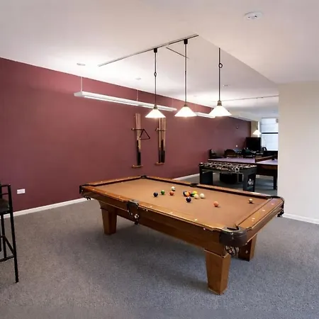 Grant Park 2br With Balcony Skyline View & Gym In Downtown Apartment Chicago