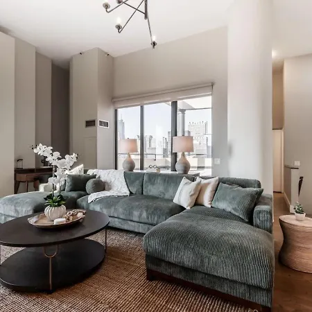 Apartment Downtown Penthouse 3bd Views Parking Gym #2 Chicago