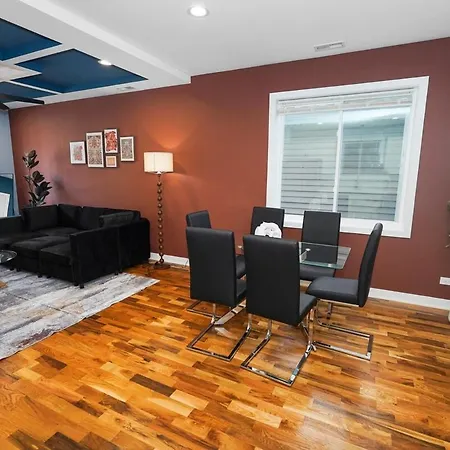 Apartment Modern 3br Retreat Near United Center & West Loop Chicago