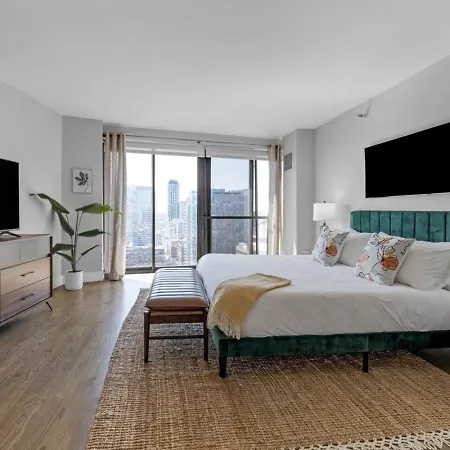 Dtown Penthouse - 4bd-4ba Parking Gym * Chicago