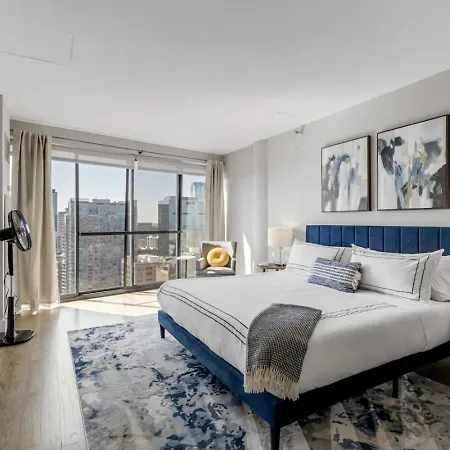 Dtown Penthouse - 4bd-4ba Parking Gym Chicago