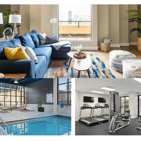 Dtown Penthouse - 4bd-4ba Parking Gym *