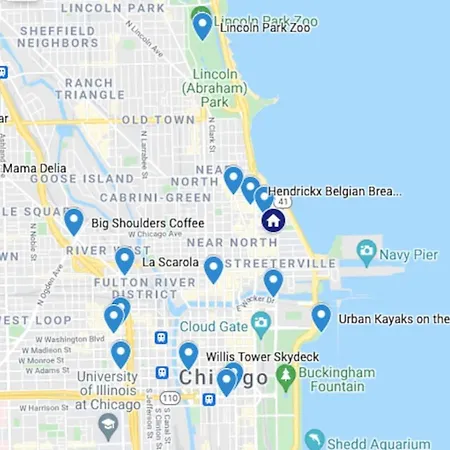 Downtown Magnificent Mile Sleep 20 6bd-6ba Apartment