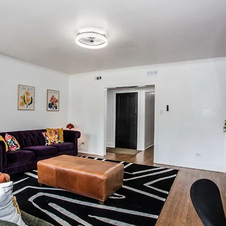 Apartment King Bed, Great Wifi, United Center, Walk To Train