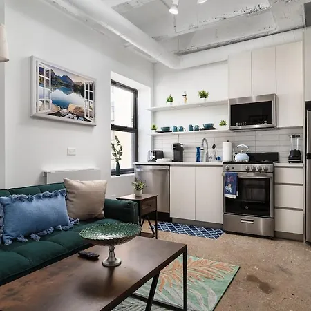 Elegant Style Loft Montrose Rooftop Wfh Gym Apartment *