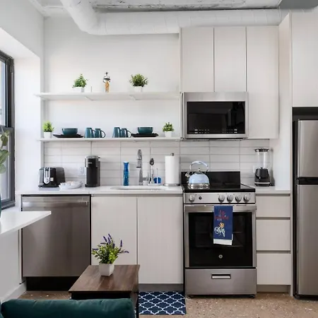Elegant Style Loft Montrose Rooftop Wfh Gym