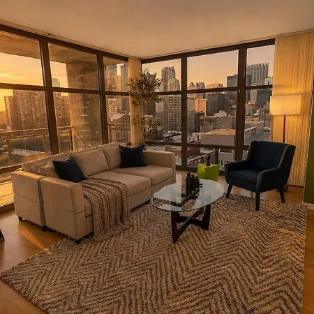 18th Floor 2br Grant Park With Balcony, Gym