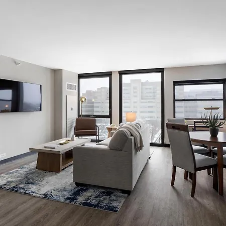 Apartment Landing Spectacular 2Bd Rooftop Lounge Chicago