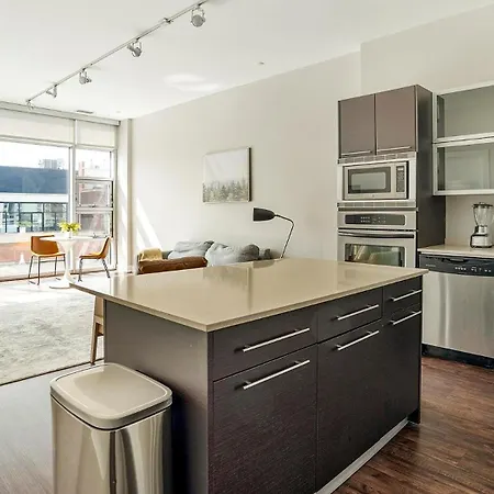Landing Stylish 2bd Gym Rooftop Lounge Chicago