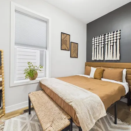 Apartment Zen Escape Patio Free Parking Chicago