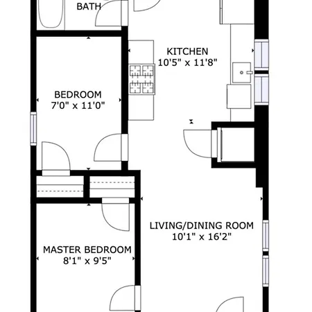 Zen Escape Patio Free Parking Apartment Chicago