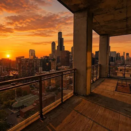 29th Floor 2br Grant Park With Balcony, Gym *