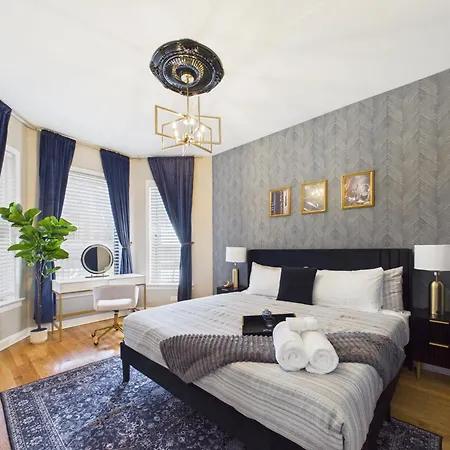 The Dakin Estate 4br Art Deco Speakeasy Duplex Apartment Chicago