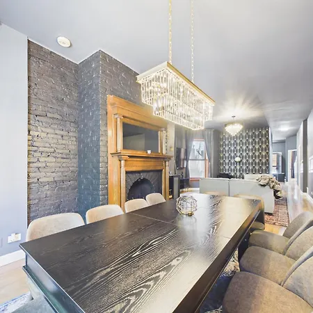 The Dakin Estate 4br Art Deco Speakeasy Duplex Chicago