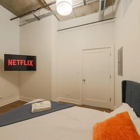Apartment Spacious 2br South Loop With Skyline View, Optional Parking And Gym Access Close To Mccormick Place, Grant Park, Museum Campus & Cta Lines Chicago