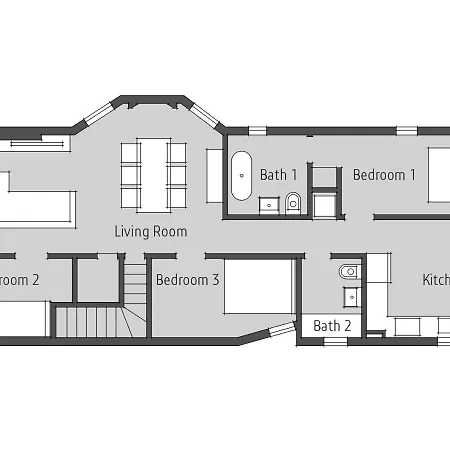 Apartment European Coziness In Bronzeville Chicago
