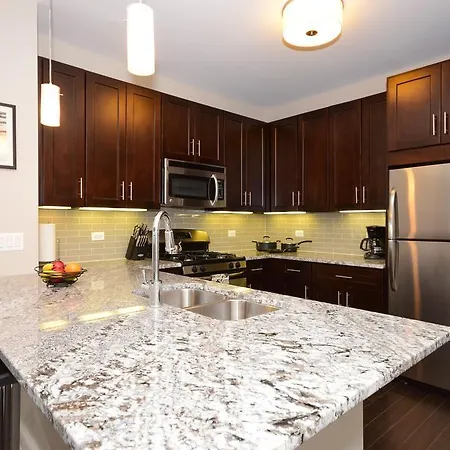 Modern River North Apartment *