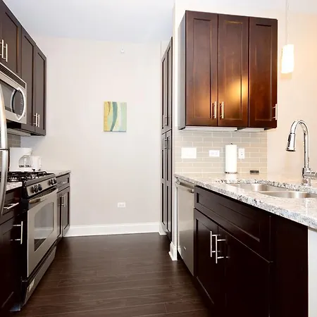 Modern River North Apartment *