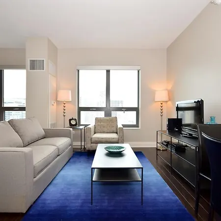 Modern River North Apartment *
