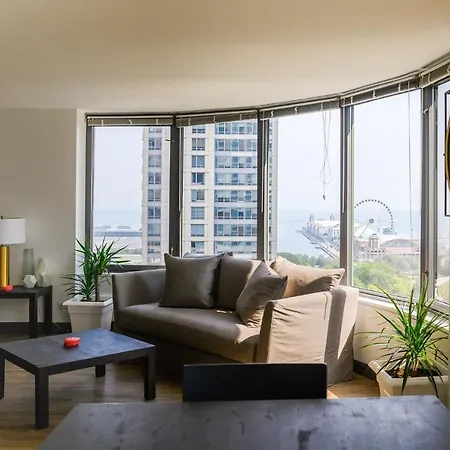 Envitae 2br Vibrant High-rise Penthouse * Chicago