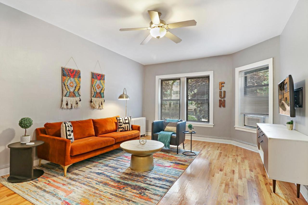 Cozy Modern 1br Apt, 10-min Walk To Wrigley Field - Stratford 1e 3e Rep *