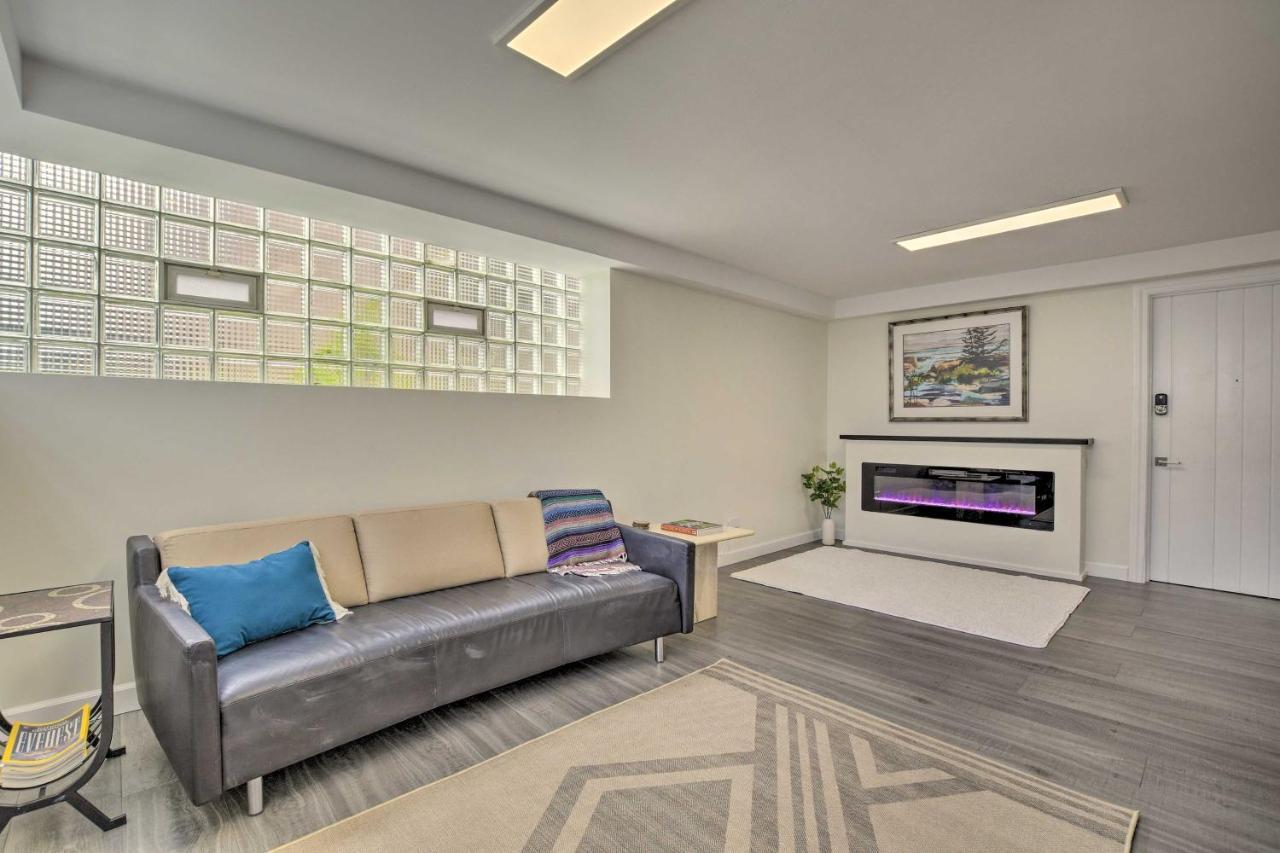 Stylish, Bright Garden-level With Fireplace Apartment *