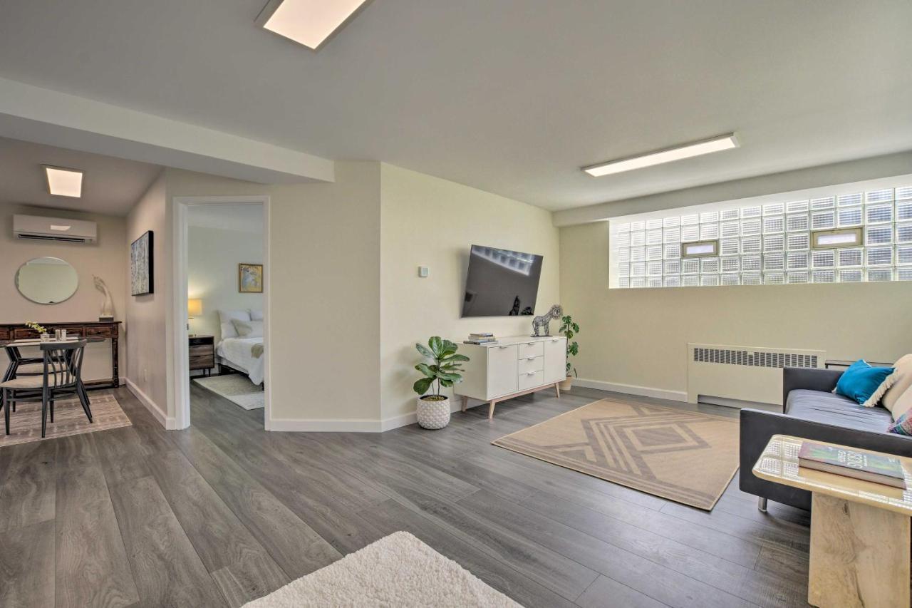 Stylish, Bright Garden-level With Fireplace Apartment *