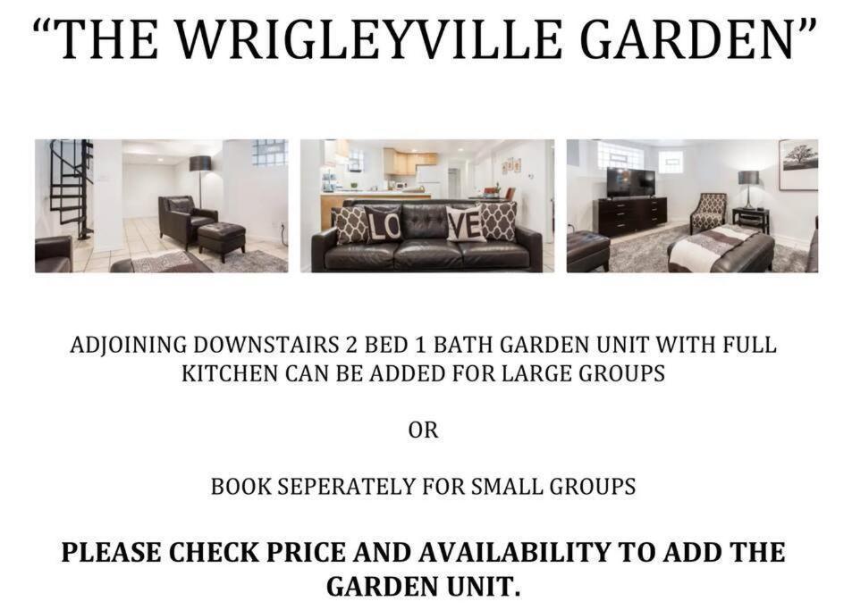 Apartment The Wrigleyville Deluxe -steps From Wrigley Sleeps 10 Chicago