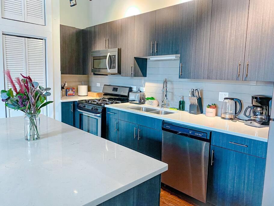 Apartment Chic & Central 3Br Oasis With Optional Parking Near Uic, Roosevelt Station & Chicago'S Top Attractions Chicago