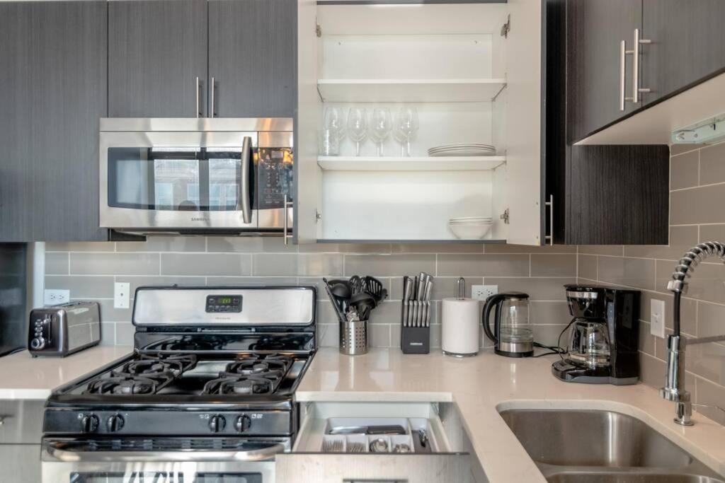 Apartment Spacious 2Br Vacation Rental With City View, Optional Parking And Gym Near Mccormick Place & Downtown Chicago Attractions